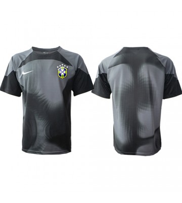 Brasil Keeper Hjemmedrakt VM 2022 Kortermet